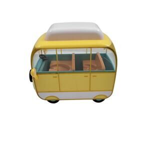 Vintage Peppa Pig Family Camper Van Size 5"Lx4.5"Hx3"D 102423-3M4